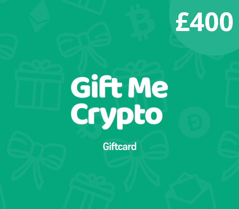 Gift Me Crypto £400 Подарочная карта
