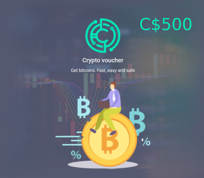 Crypto Voucher Bitcoin (BTC) 500 CAD Ключ Global
