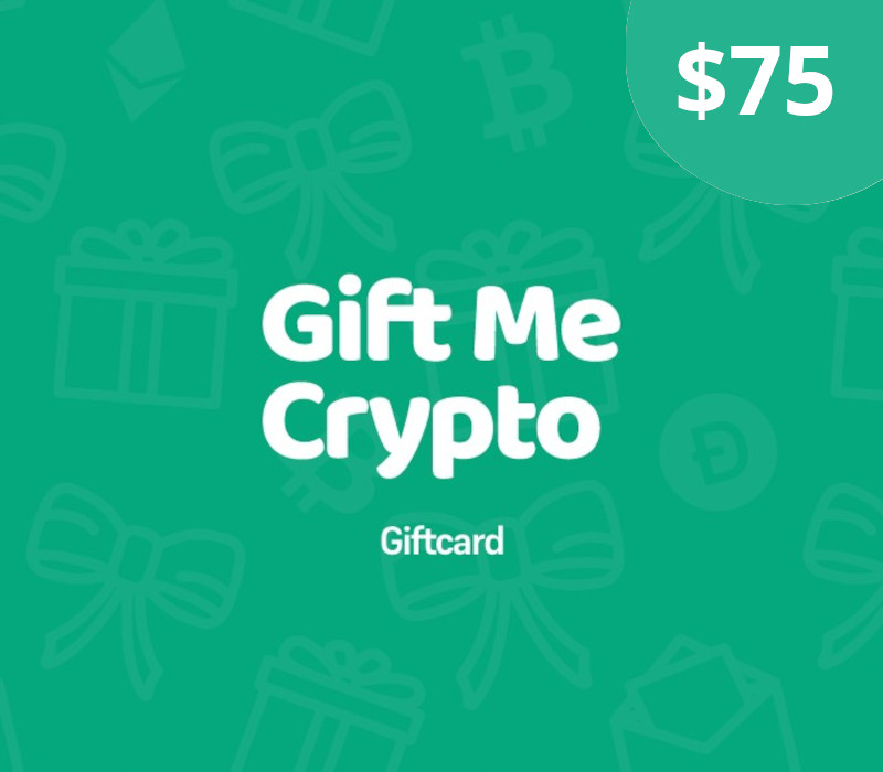 Gift Me Crypto $75 Подарочная карта