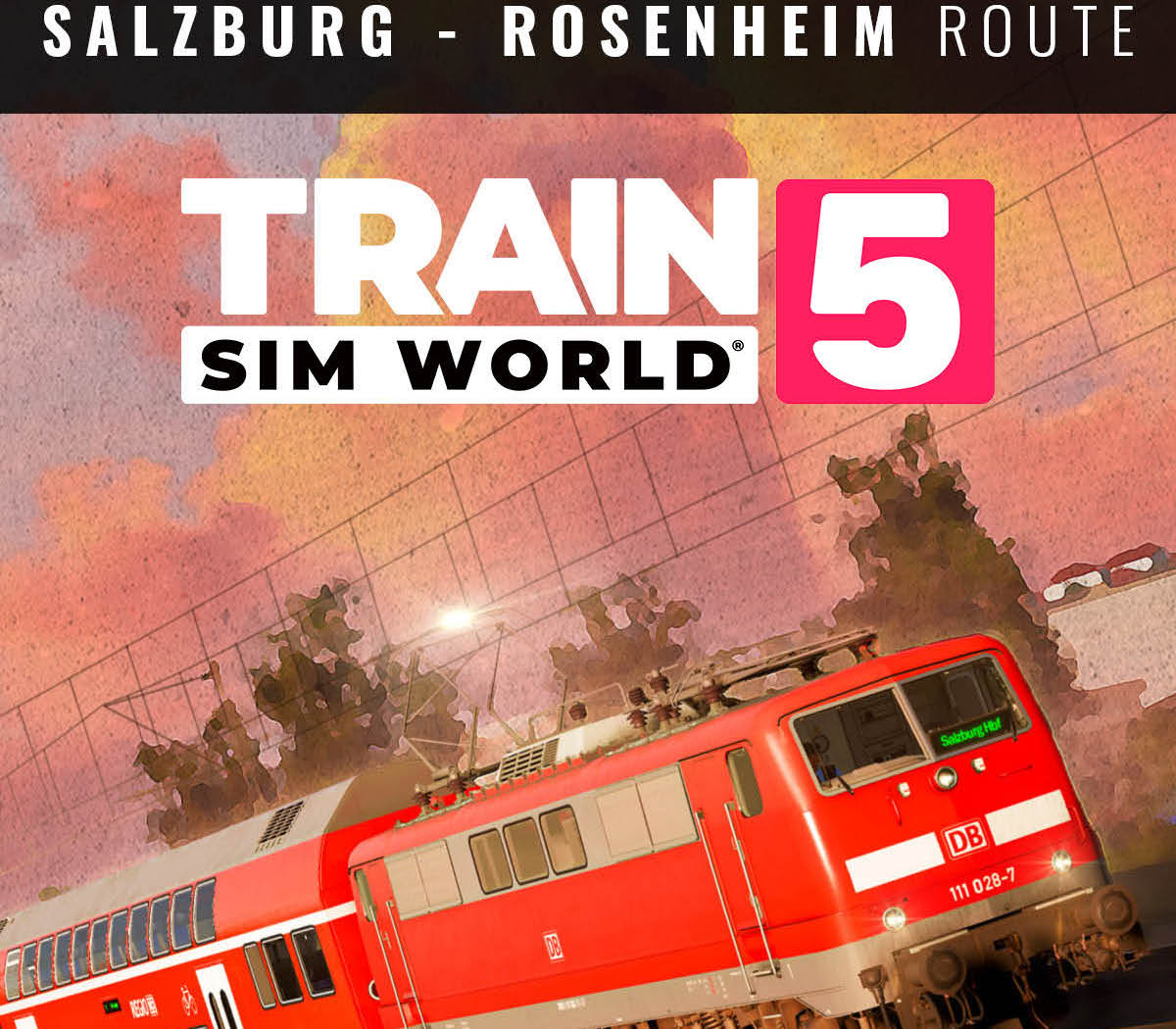Train Sim World 5 - Bahnstrecke Salzburg - Rosenheim Route Add-On DLC EU XBOX One / Xbox Series X|S Ключ
