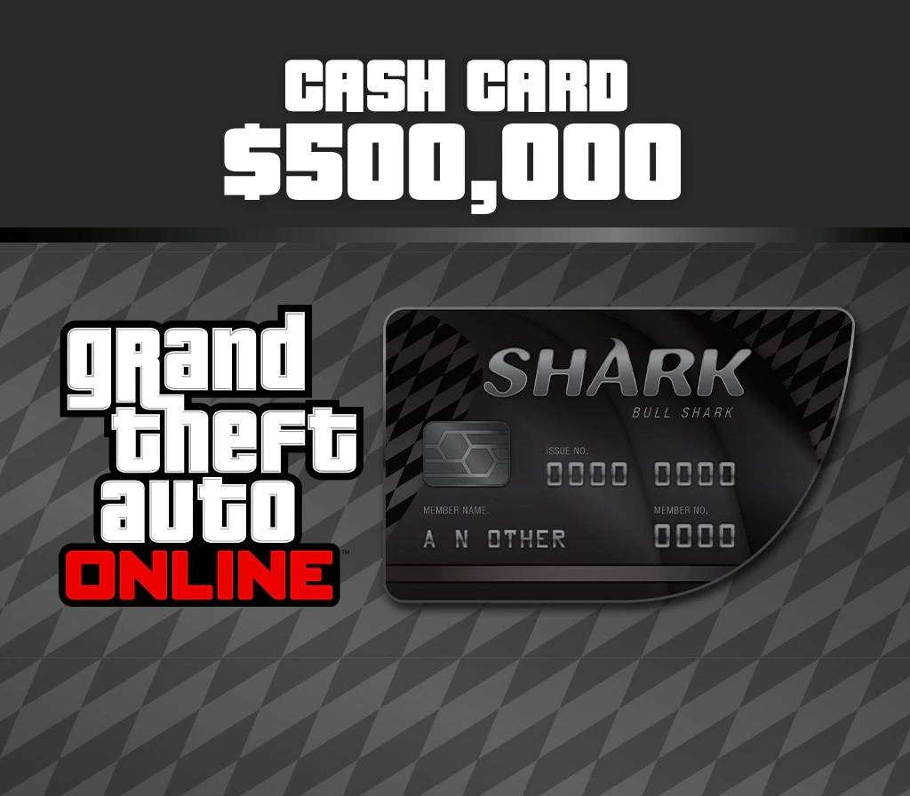 Grand Theft Auto Online - $500,000 Bull Shark Cash Карта EU XBOX One Ключ