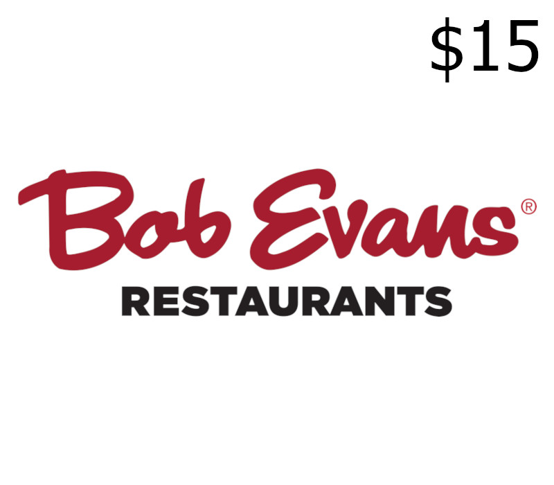Bob Evans Restaurant $15 Подарочная карта US