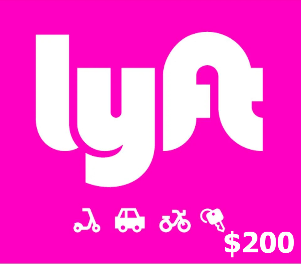 LYFT $200 Подарочная карта US