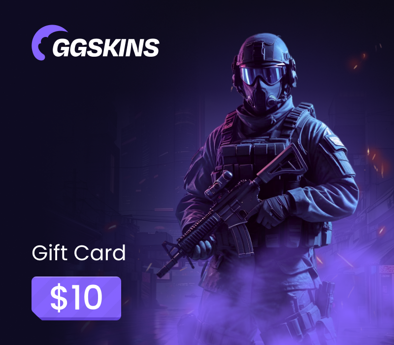 GGSkins $10 Подарочная карта