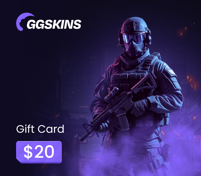 GGSkins $20 Подарочная карта