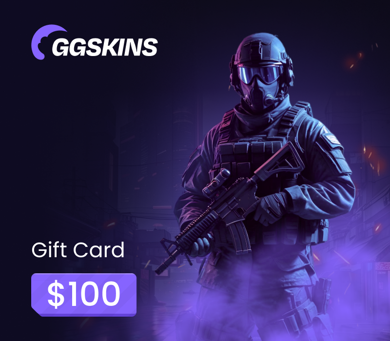 GGSkins $100 Подарочная карта
