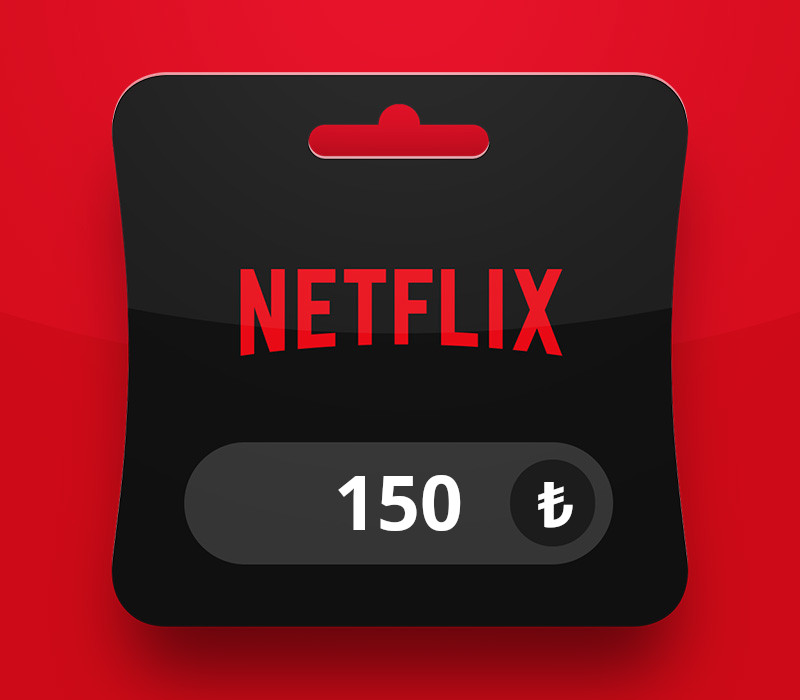 Netflix TRY 150 Подарочная карта TR