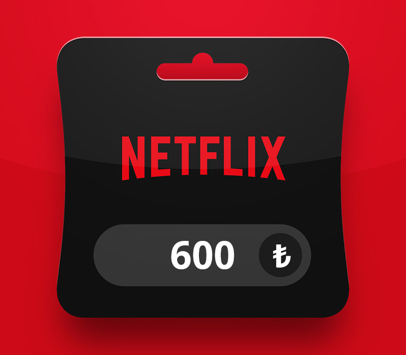 Netflix TRY 600 Подарочная карта TR