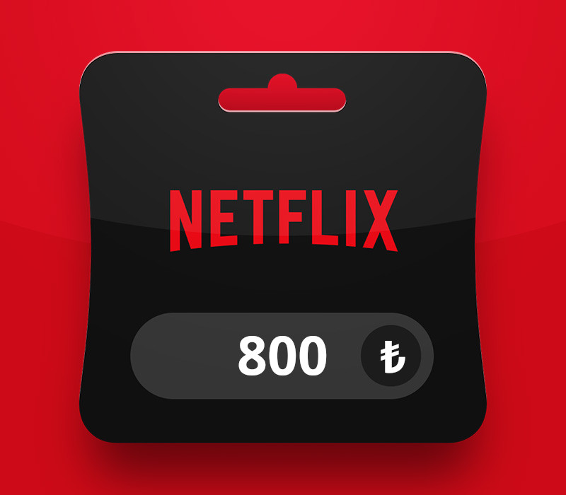 Netflix TRY 800 Подарочная карта TR