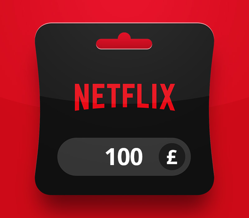 Netflix GBP 100 Подарочная карта UK
