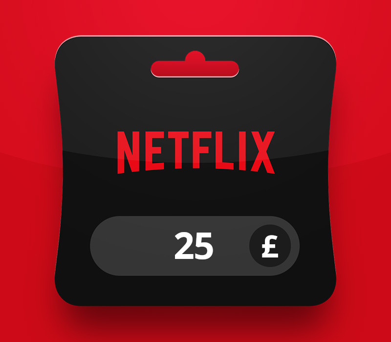Netflix GBP 25 Подарочная карта UK