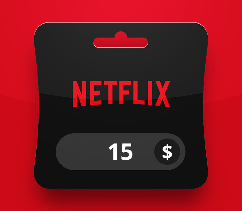 Netflix USD 15 Подарочная карта US