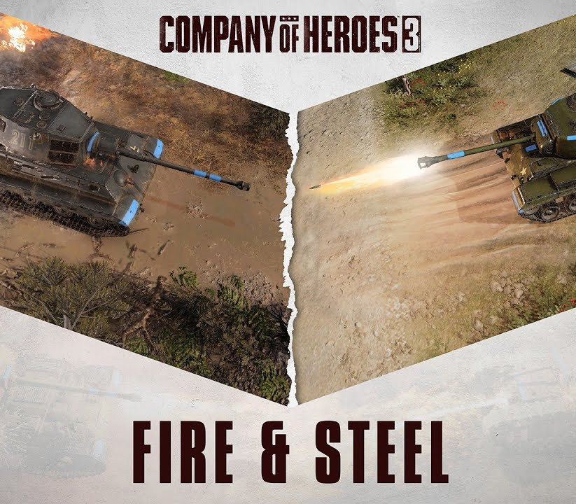 Company of Heroes 3 - Fire & Steel DLC EU PC Steam Ключ