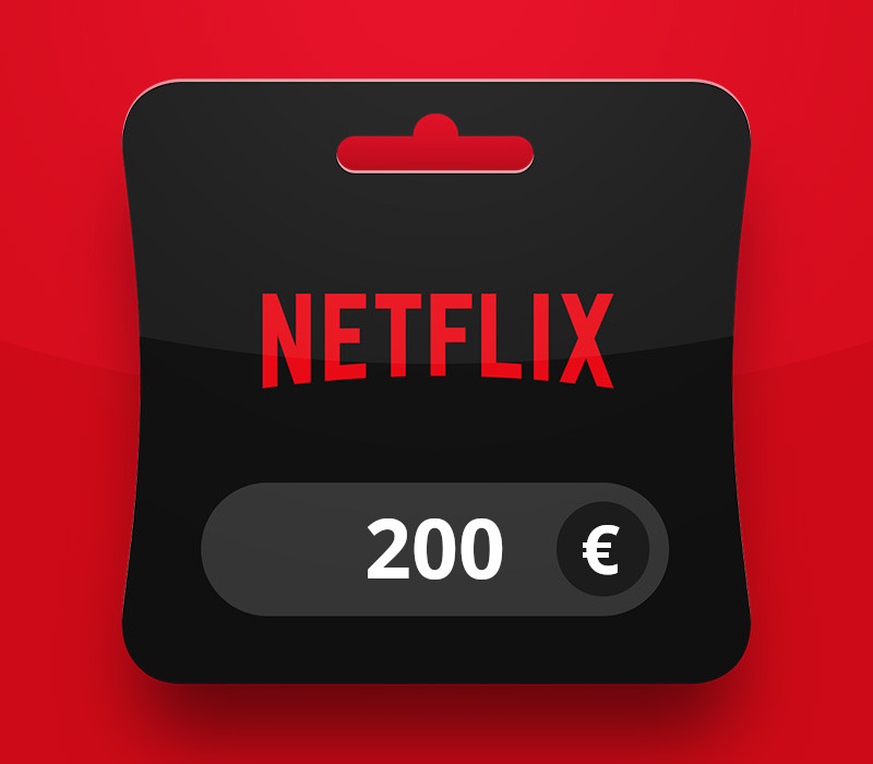 Netflix EUR 200 Подарочная карта DE