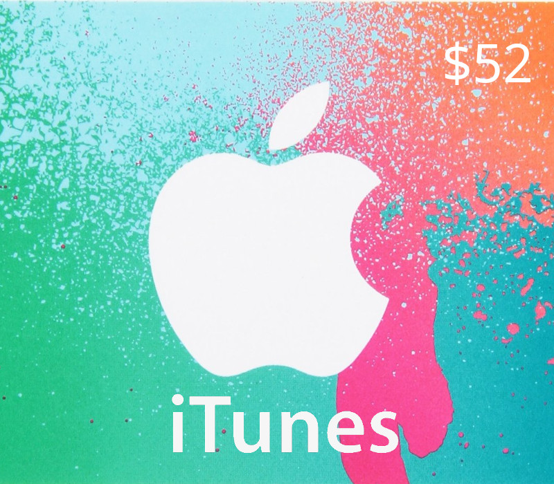 iTunes $52 US Карта