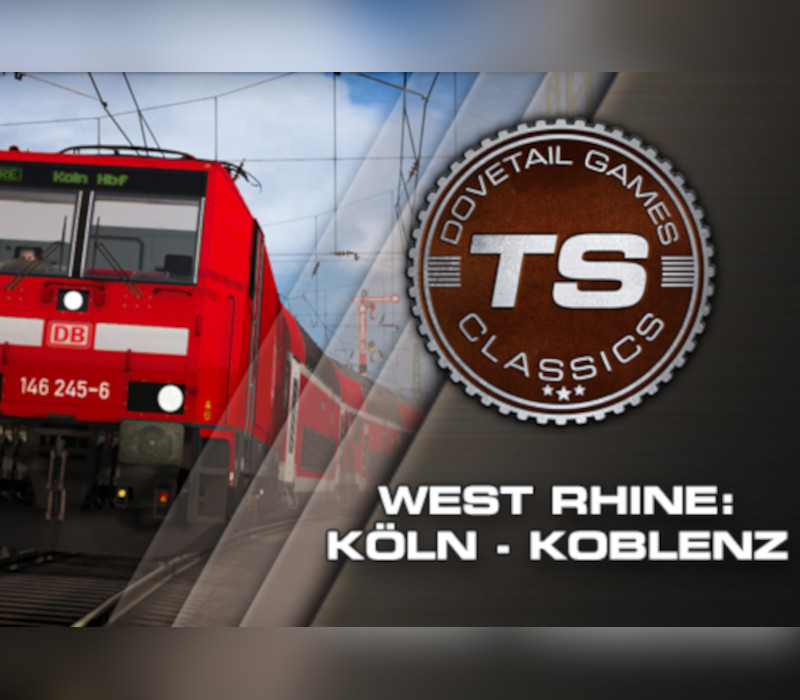 Train Simulator Classic - West Rhine: Cologne - Koblenz Route Add-On DLC PC Steam Ключ