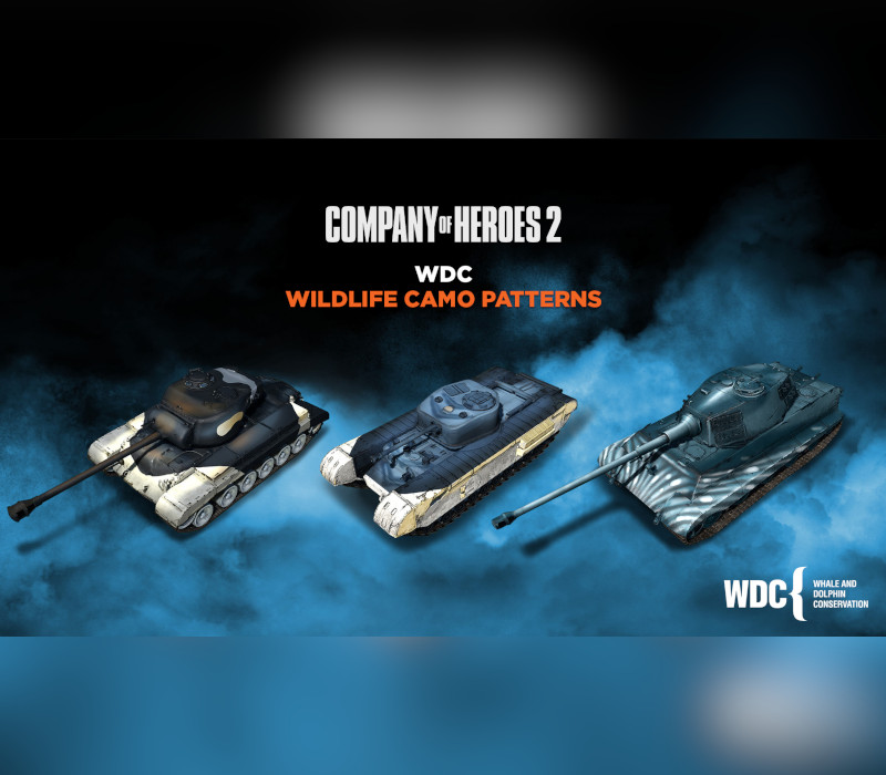 Company of Heroes 2 - Whale and Dolphin Conservation Charity Pattern Pack DLC PC Steam Ключ