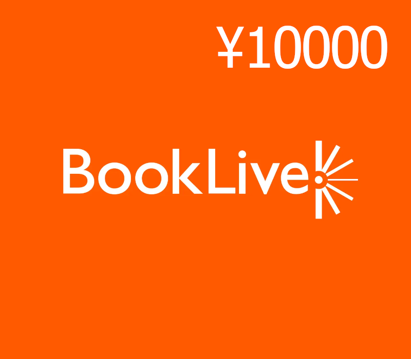 BookLive ¥10000 Подарочная карта JP