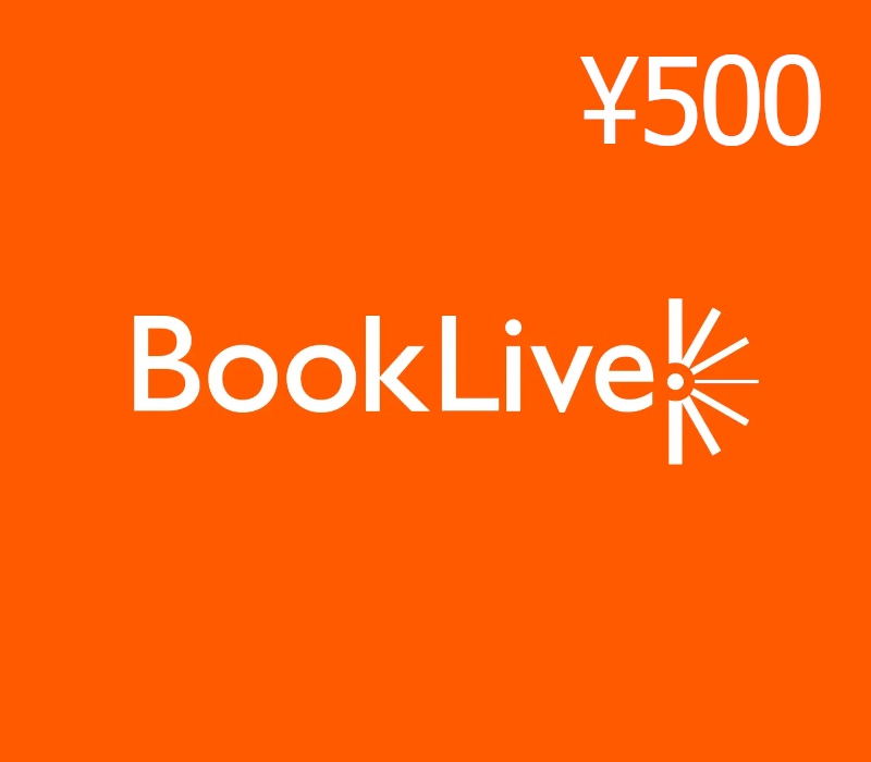BookLive ¥500 Подарочная карта JP