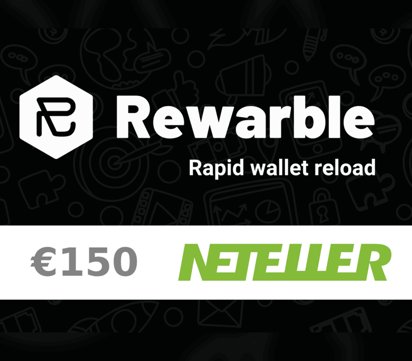 Rewarble Neteller €150 Подарочная карта