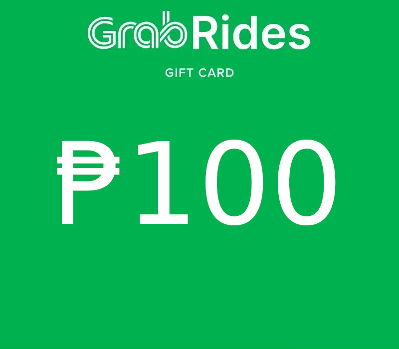 Grab Rides PHP 100 Подарочная карта PH
