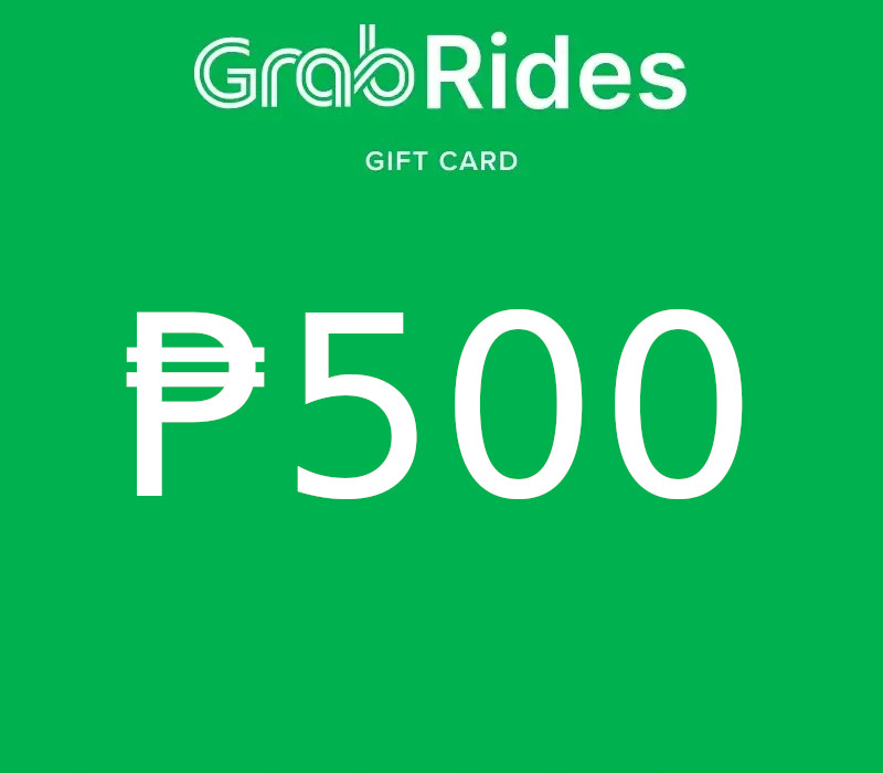 Grab Rides PHP 500 Подарочная карта PH