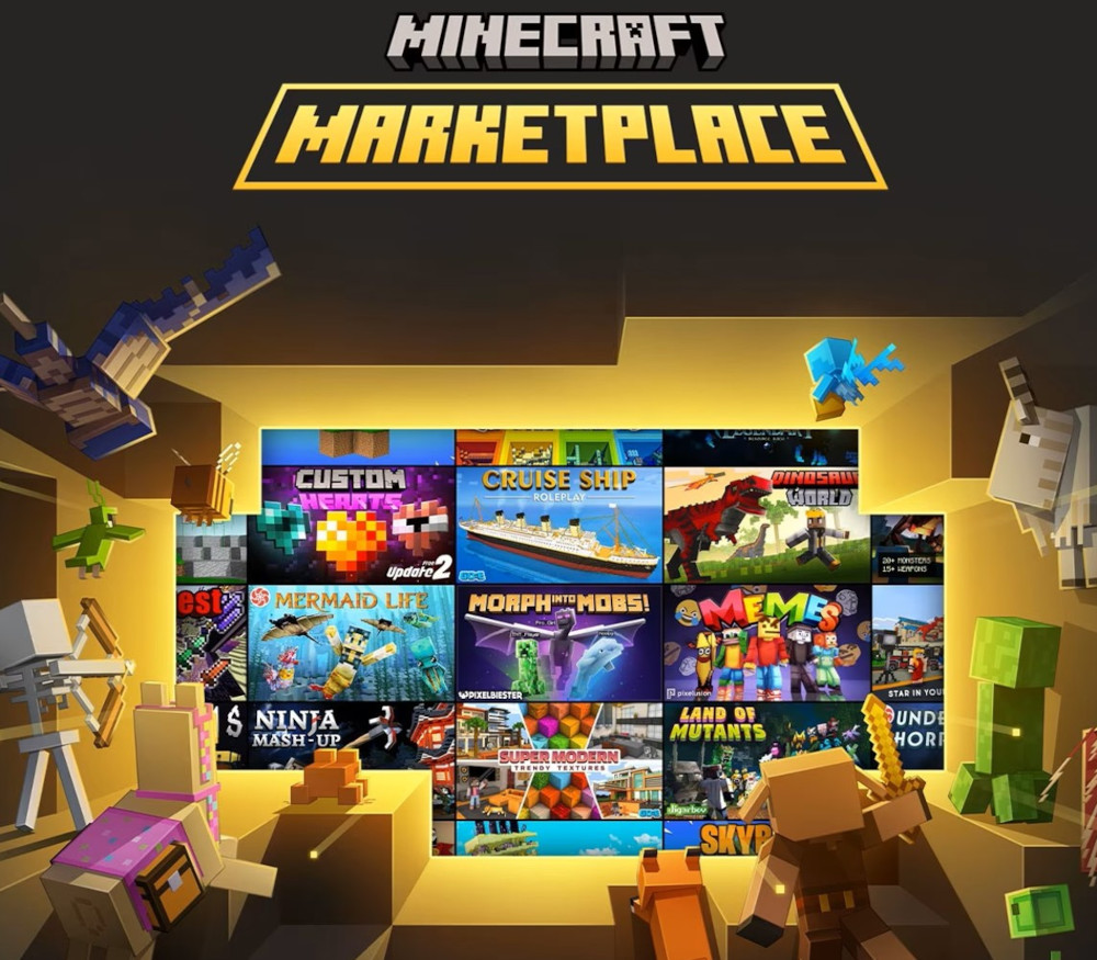 Minecraft - Marketplace Pass 1 мес. подписка XBOX One / Xbox Series X|S / PC Ключ