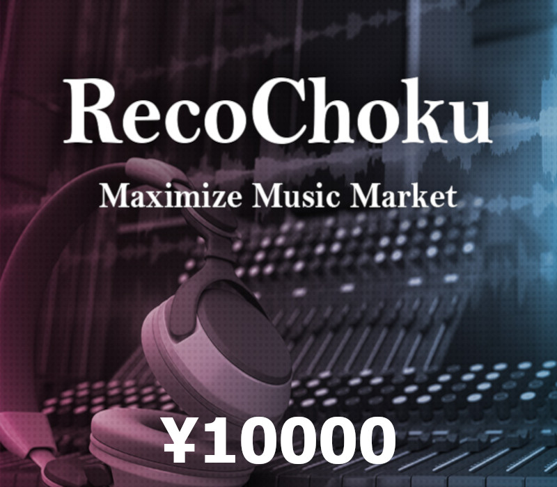 Recochoku ¥10000 Подарочная карта JP