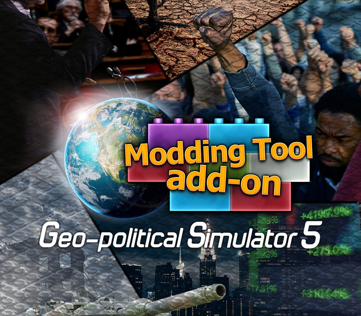 Geo-Political Simulator 5 - Modding Tool Add-on DLC PC Steam Ключ