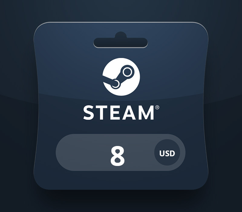Steam Карта пополнения $8 TR Код активации