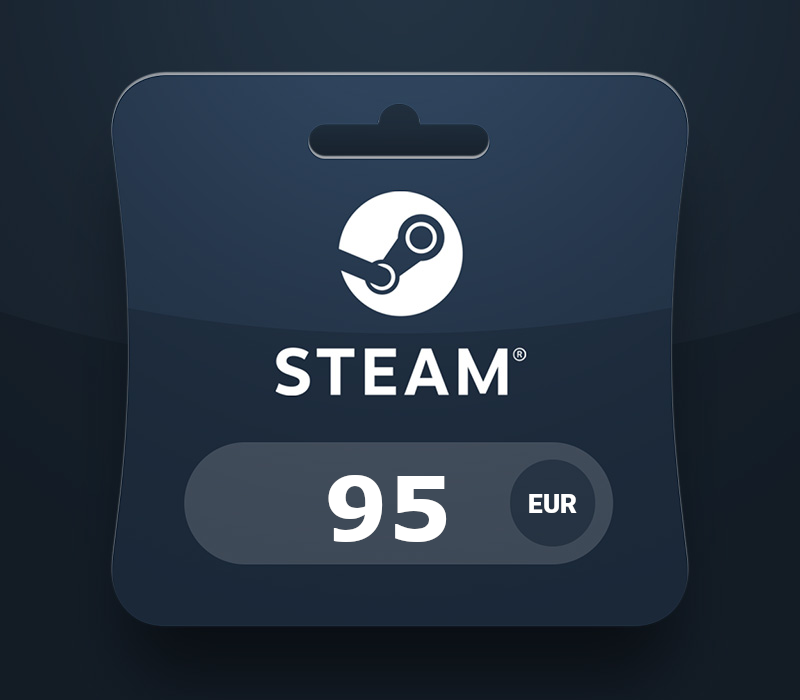 Steam Карта пополнения €95 EU Код активации