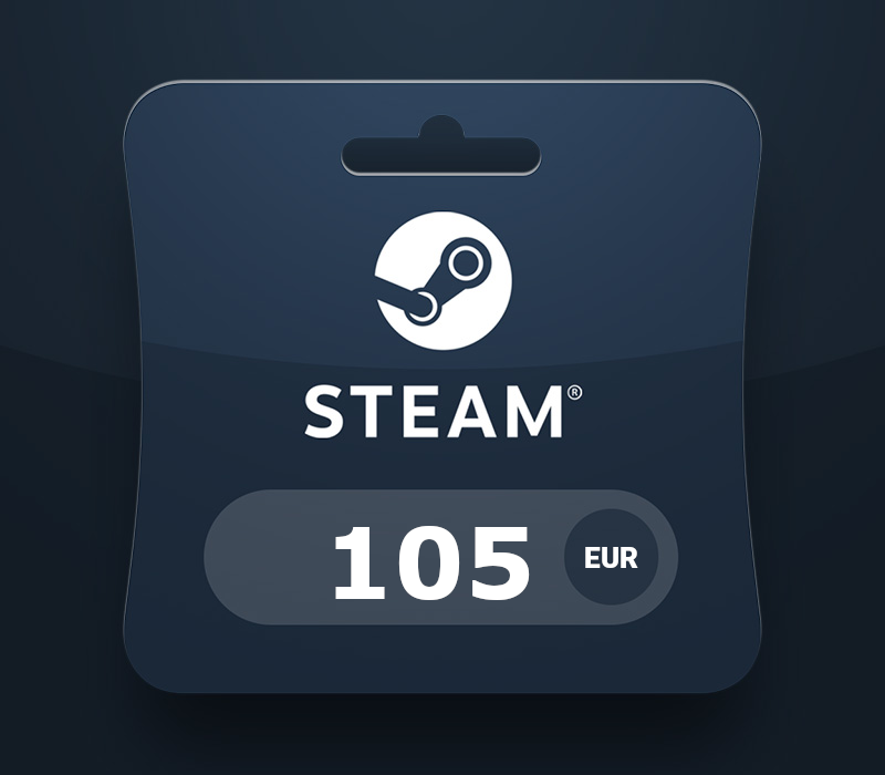 Steam Карта пополнения €105 EU Код активации