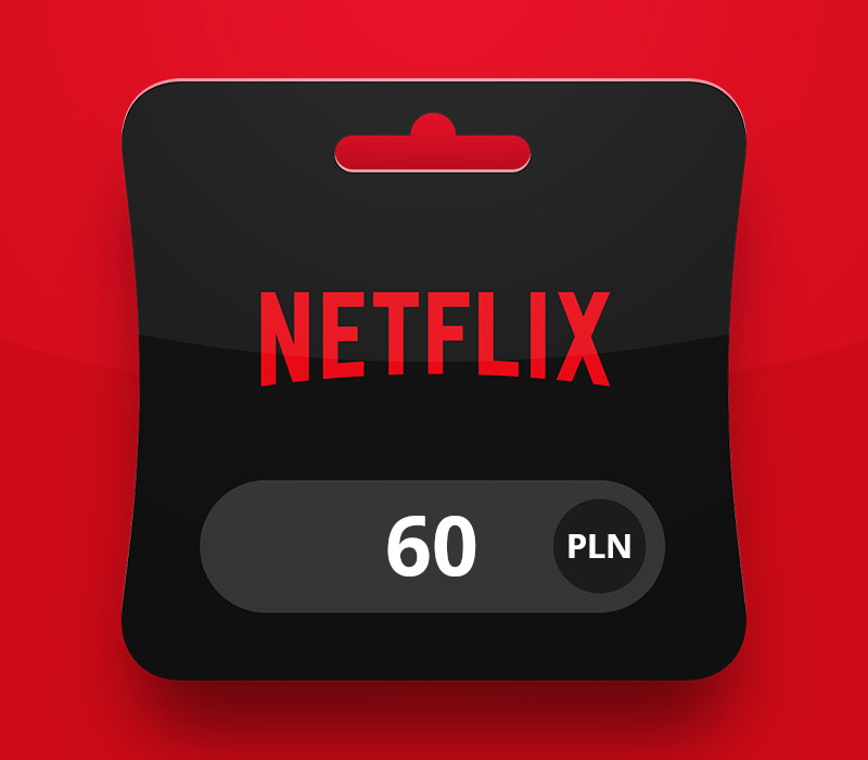 Netflix PLN 60 Подарочная карта PL