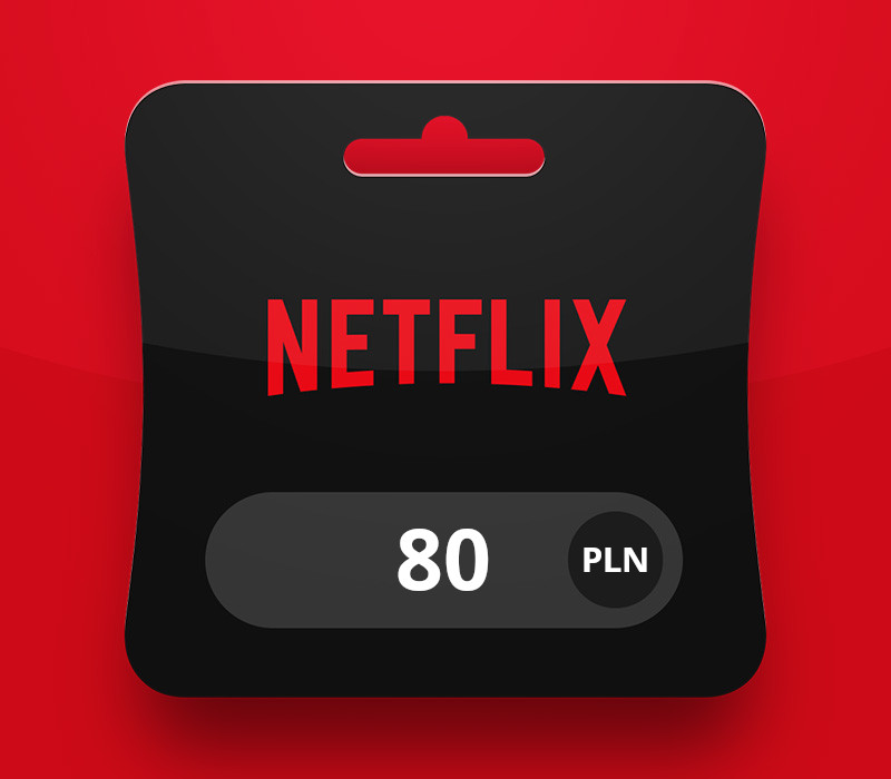 Netflix PLN 80 Подарочная карта PL