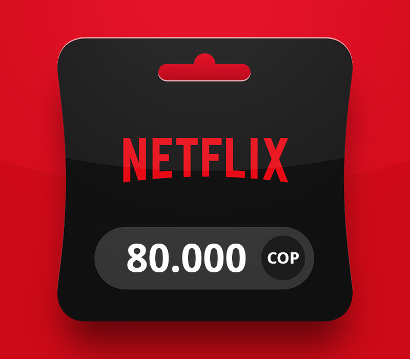 Netflix COP 80000 Подарочная карта CO