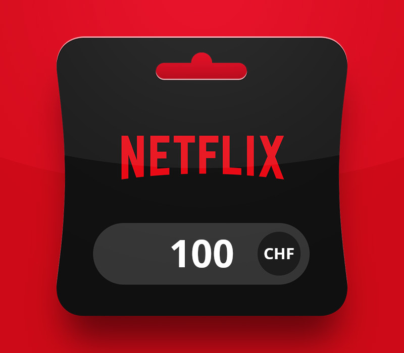 Netflix CHF 100 Подарочная карта CH