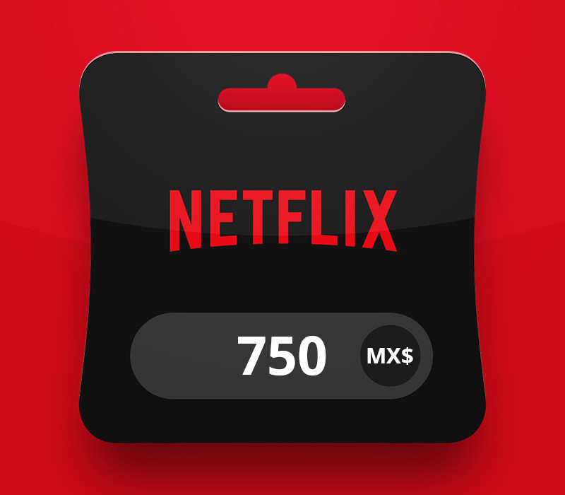 Netflix MXN 750 Подарочная карта MX