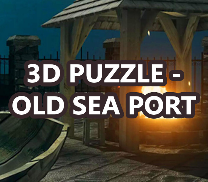 3D PUZZLE - Old Sea Port PC Steam Ключ