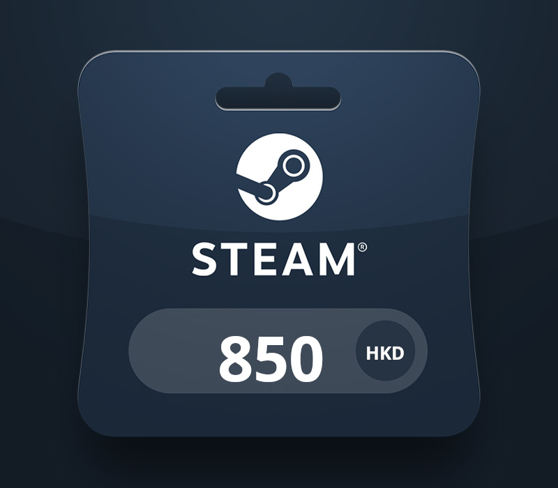 Steam Wallet HKD 850 Подарочная карта HK