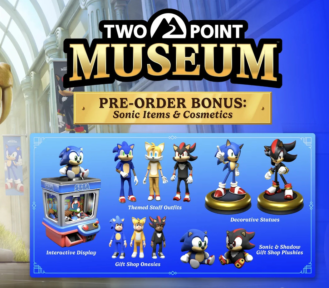 Two Point Museum - Pre-order Bonus DLC EU (without DE) PS5 Ключ