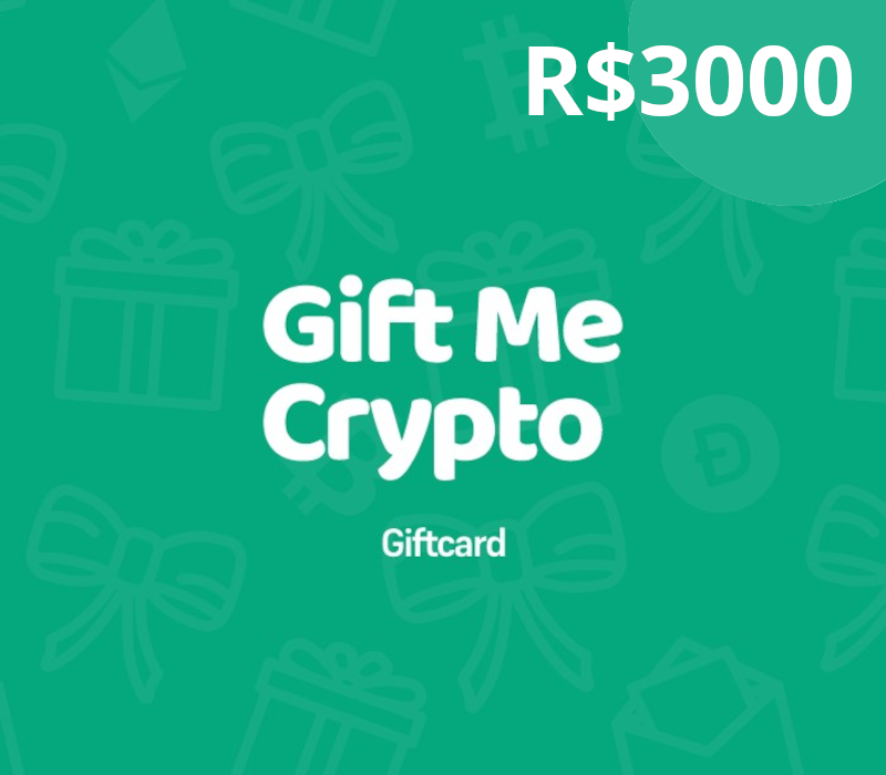 Gift Me Crypto R$3000 Подарочная карта Global