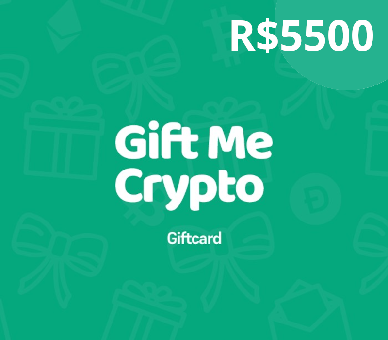 Gift Me Crypto R$5500 Подарочная карта Global