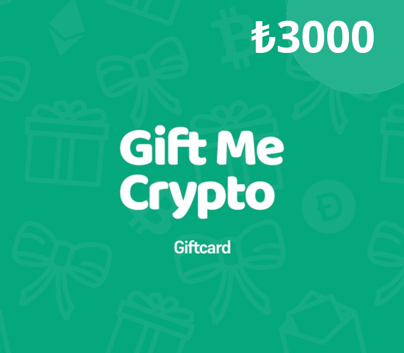 Gift Me Crypto ₺3000 Подарочная карта Global