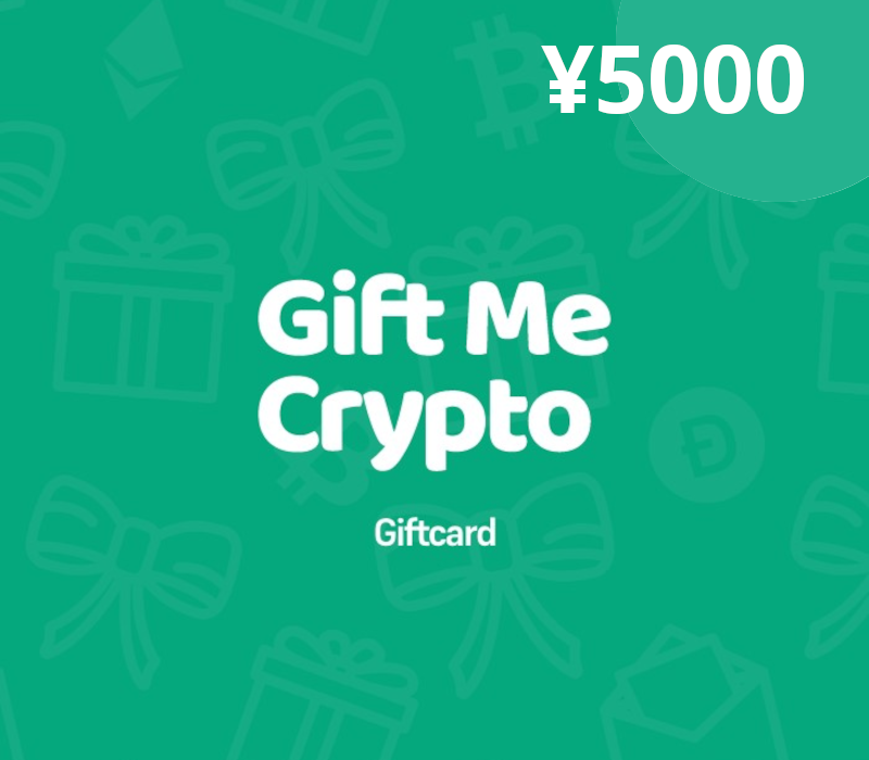 Gift Me Crypto CNY 5000 Подарочная карта Global