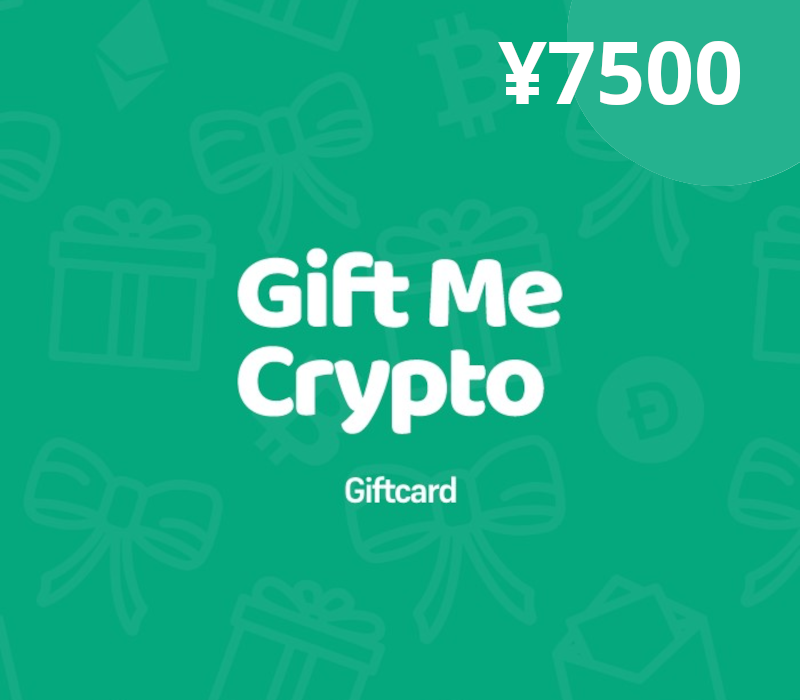 Gift Me Crypto CNY 7500 Подарочная карта Global