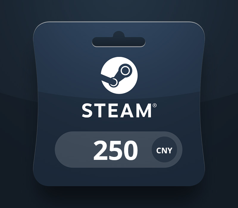 Steam Wallet CNY 250 Подарочная карта CN