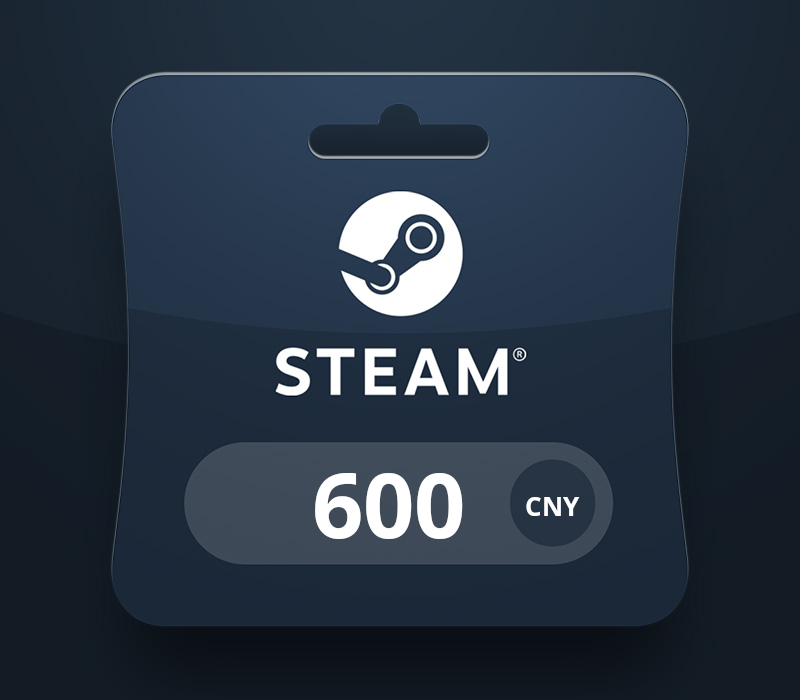 Steam Wallet CNY 600 Подарочная карта CN