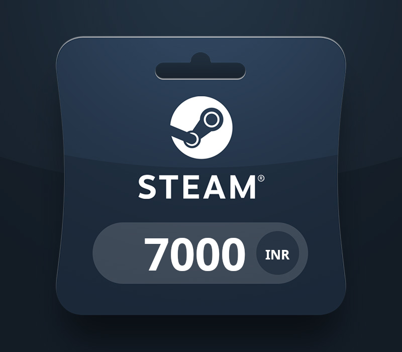 Steam Wallet INR 7000 Подарочная карта IN