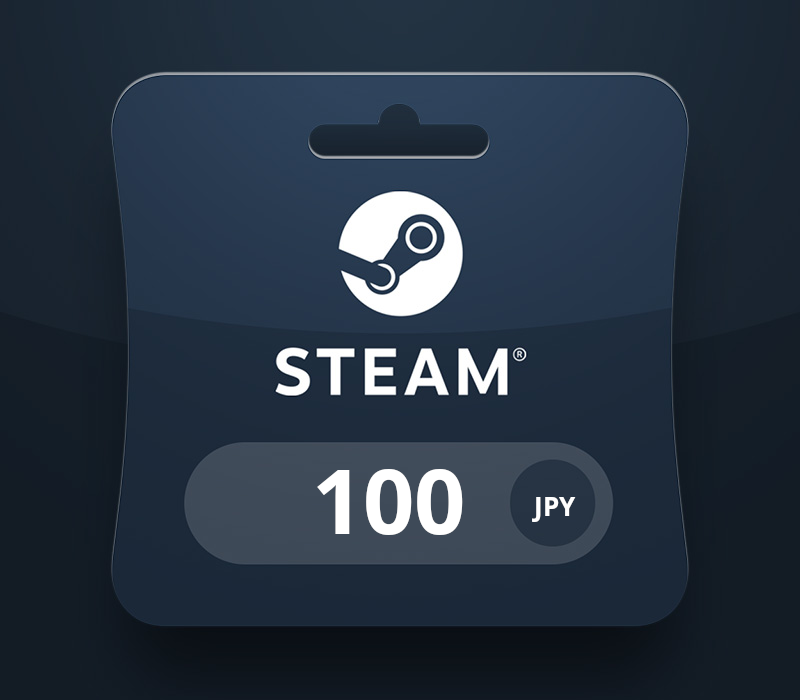 Steam Wallet JPY 100 Подарочная карта JP