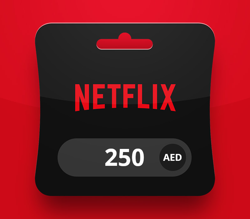 Netflix AED 250 Подарочная карта AE